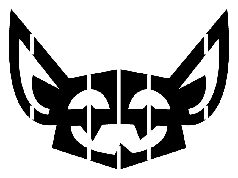 Goblin pumpkin carving stencil, printable pattern